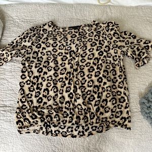 Sanctuary Cheetah Top. Size S